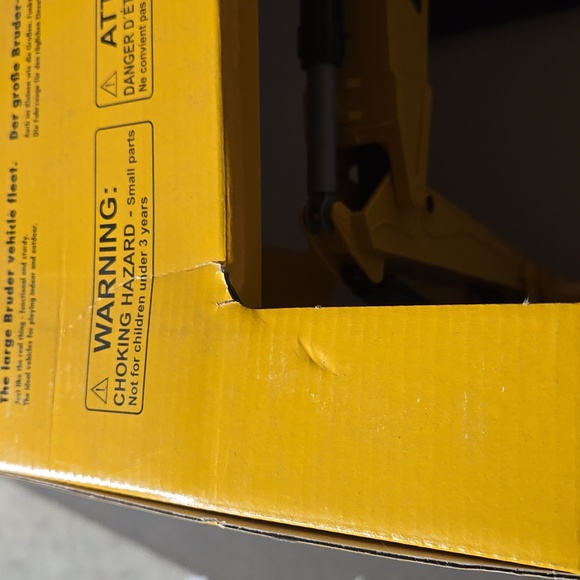 NIB Bruder 02446 Cat Small Wheel Excavator Pretend PLay Construction Toy - Picture 6 of 7